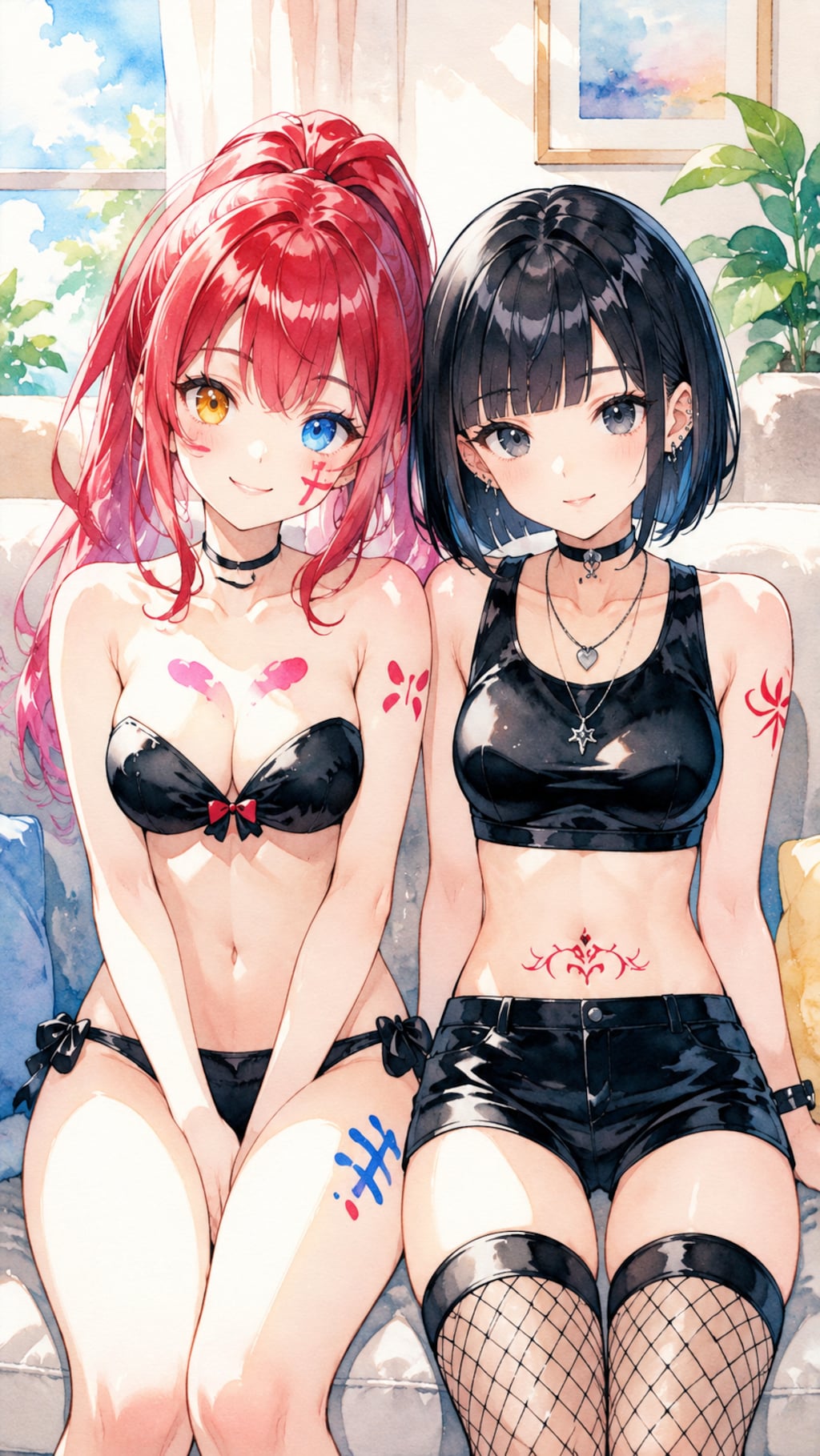 仲良し姉妹、 RINAとAYA