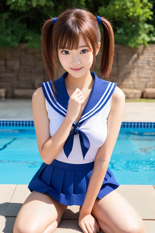セーラー水着