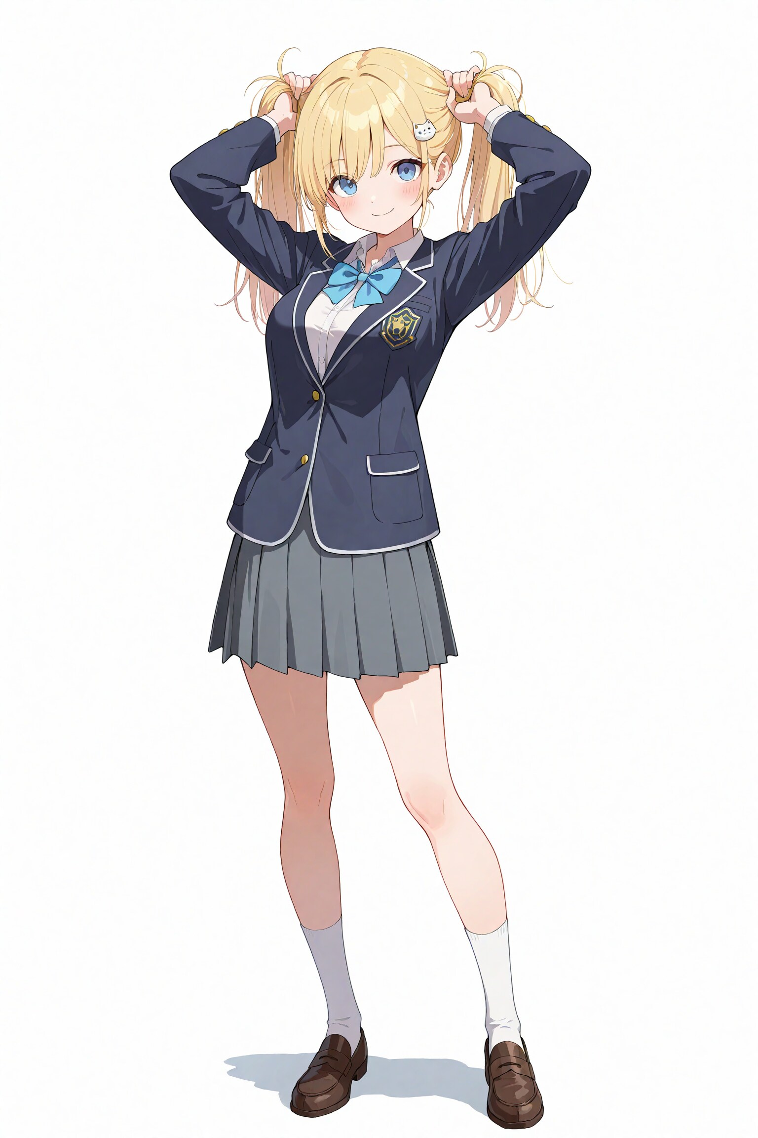 ひまりちゃんの手ツインテ