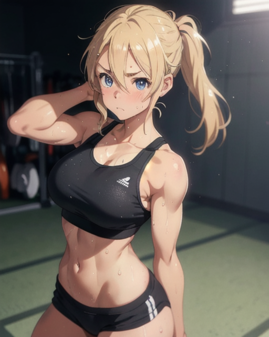 一緒に筋トレ