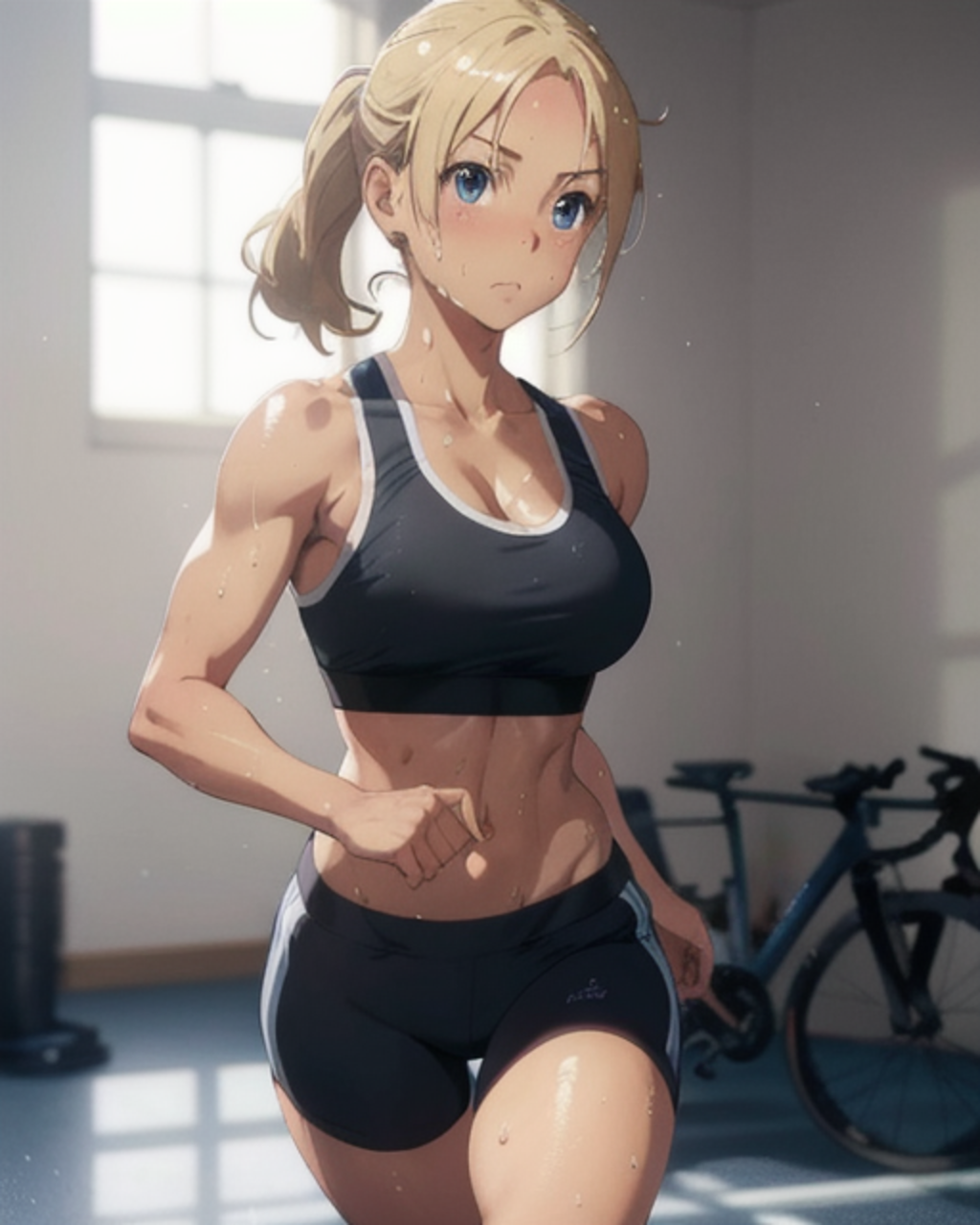 一緒に筋トレ