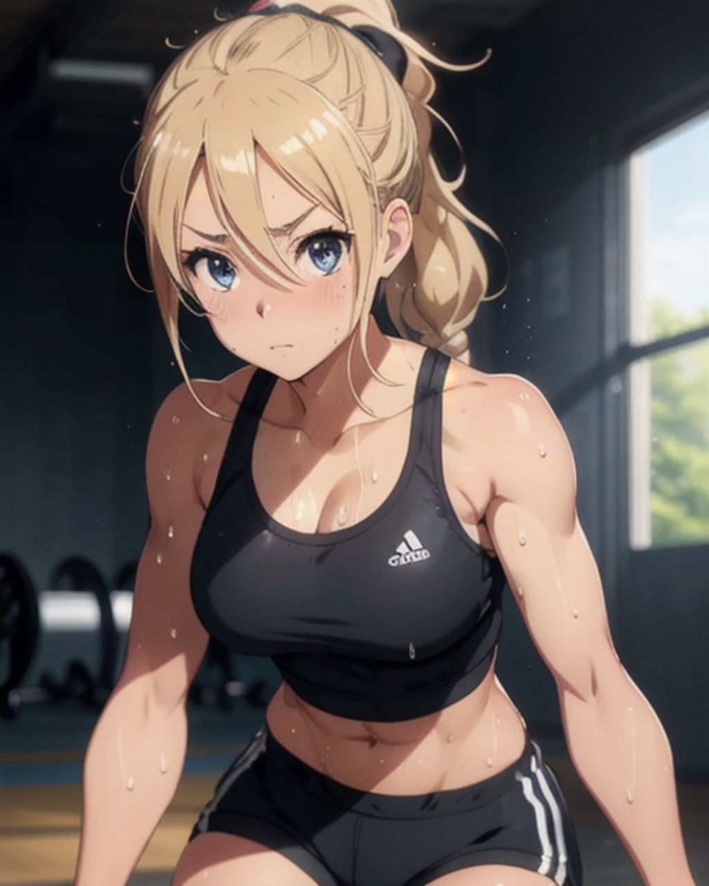 一緒に筋トレ