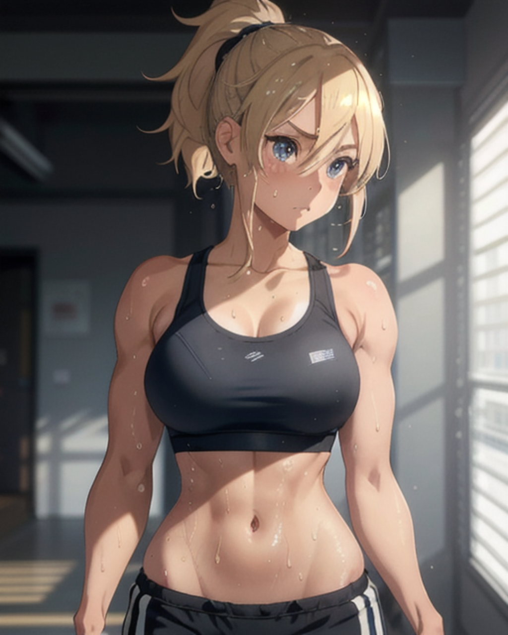 一緒に筋トレ