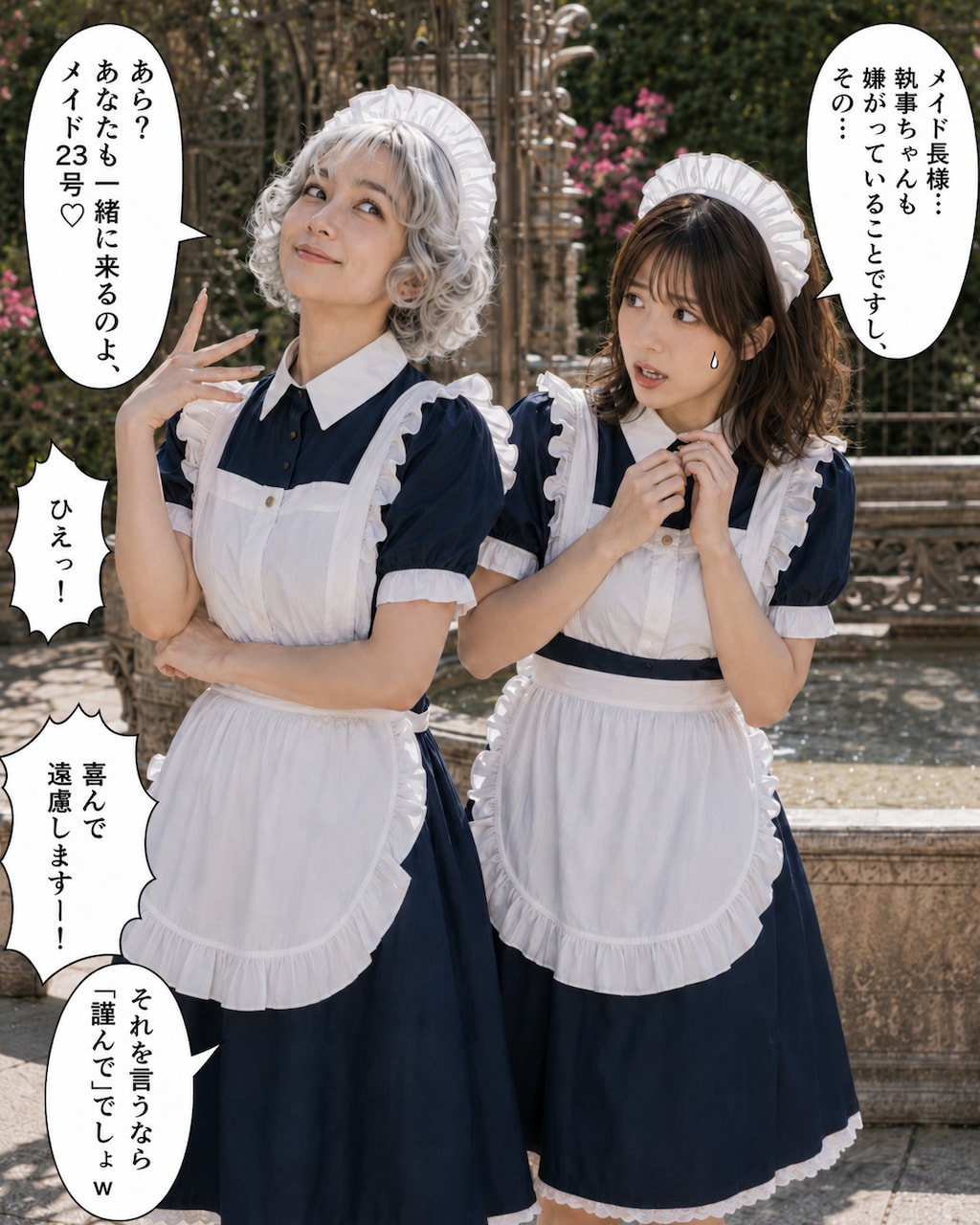 水も滴る…