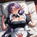 メイド服でコスプレH Costume play H in maid's uniform 4枚目