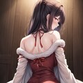 お尻(サンタ衣装) 2枚目