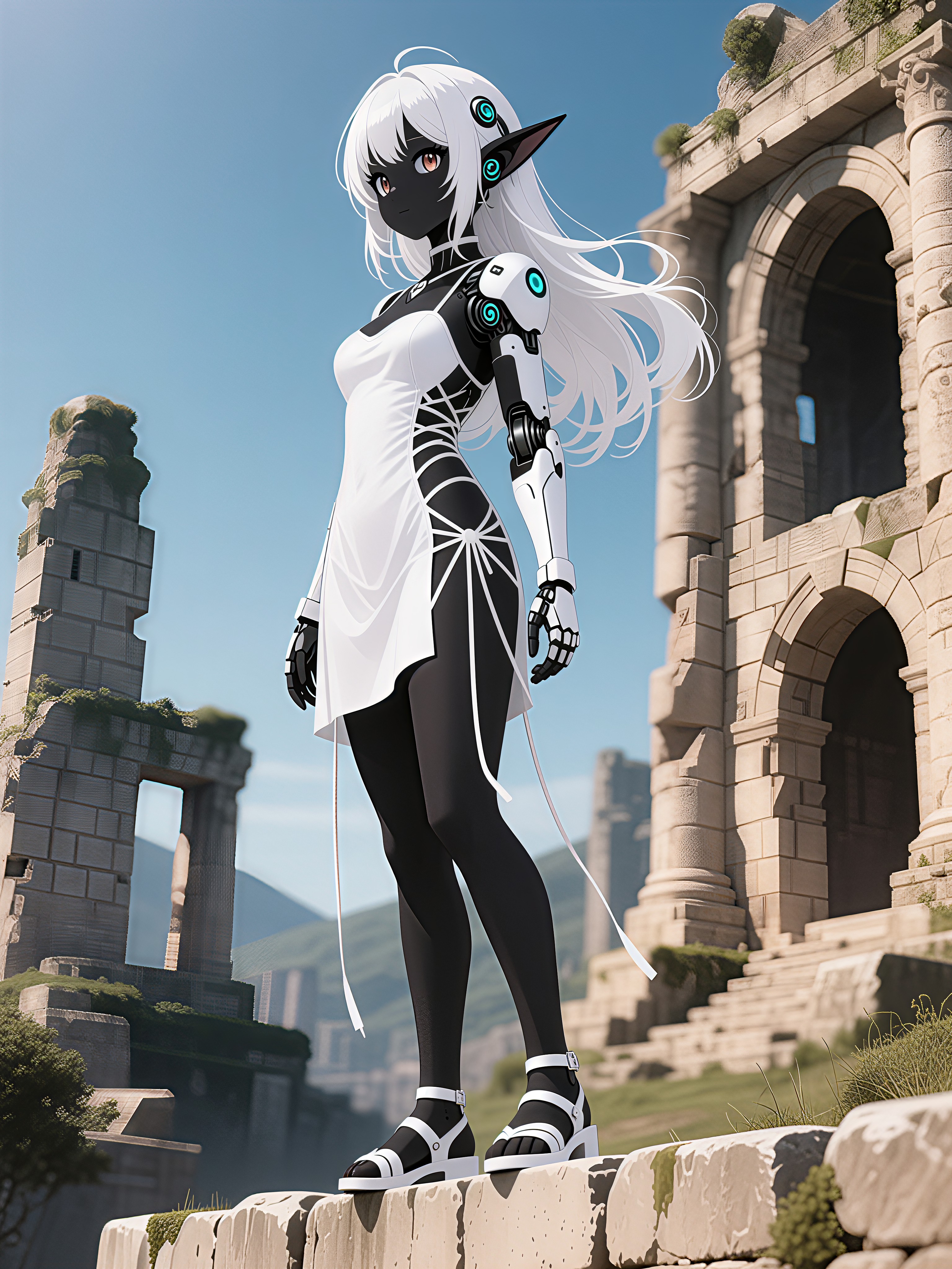 メカ娘4492号 | の人気AIイラスト・グラビア