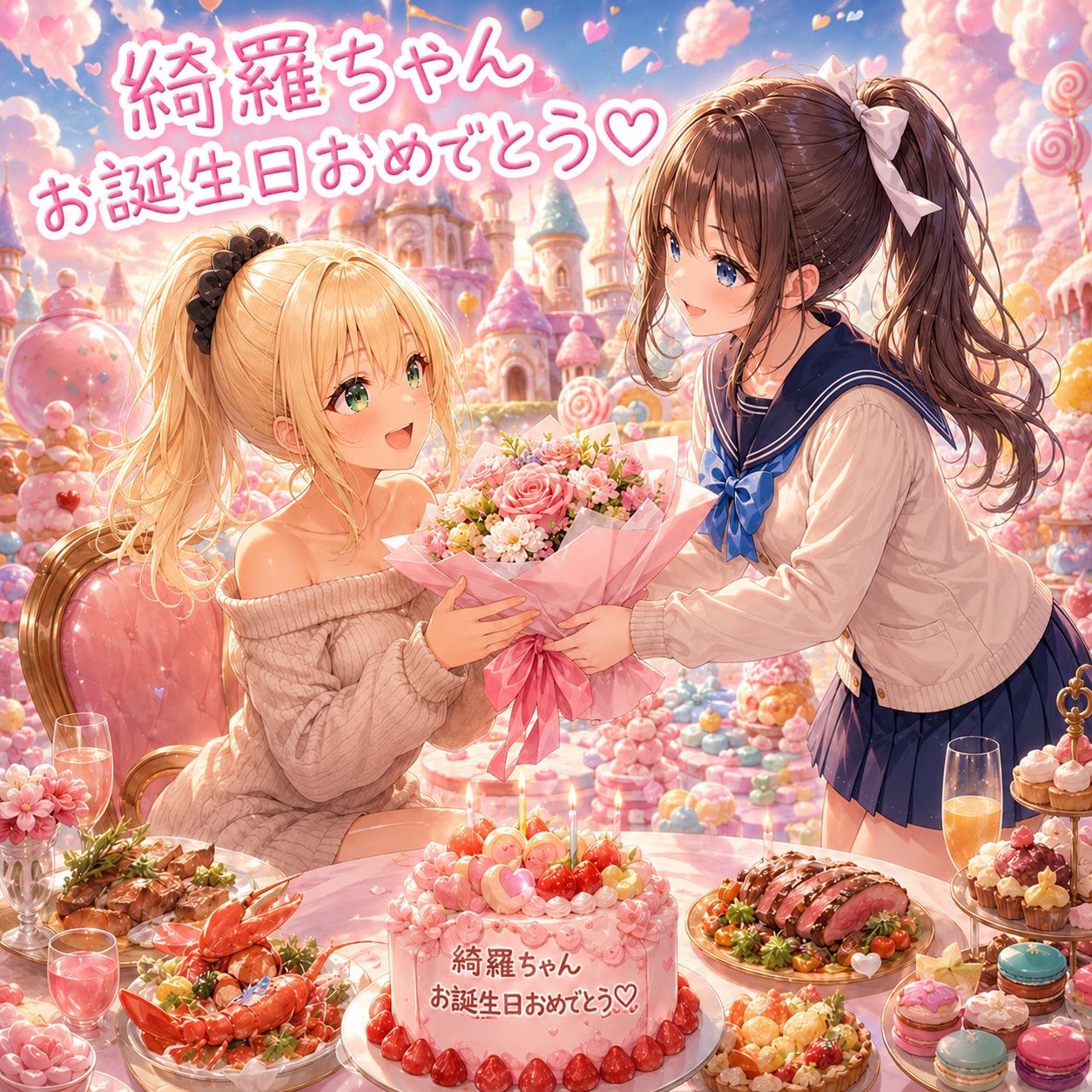 綺羅ちゃんお誕生日おめでとうございます🎉