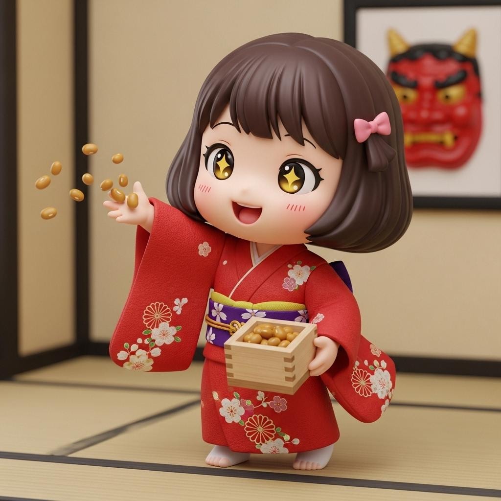 節分(フィギュア風♥)