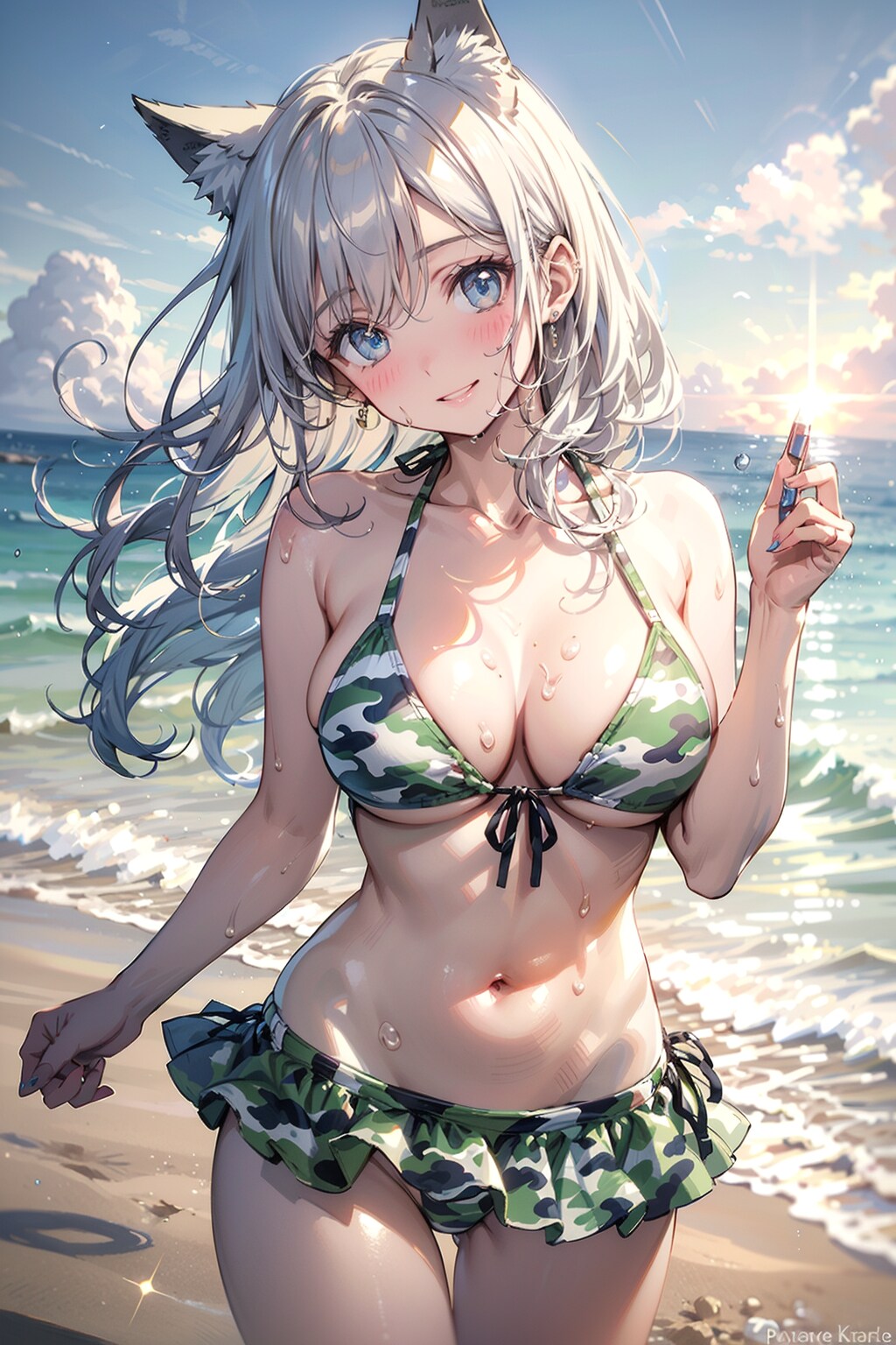 たまにはこういうフリフリもいいだろ❓🐺