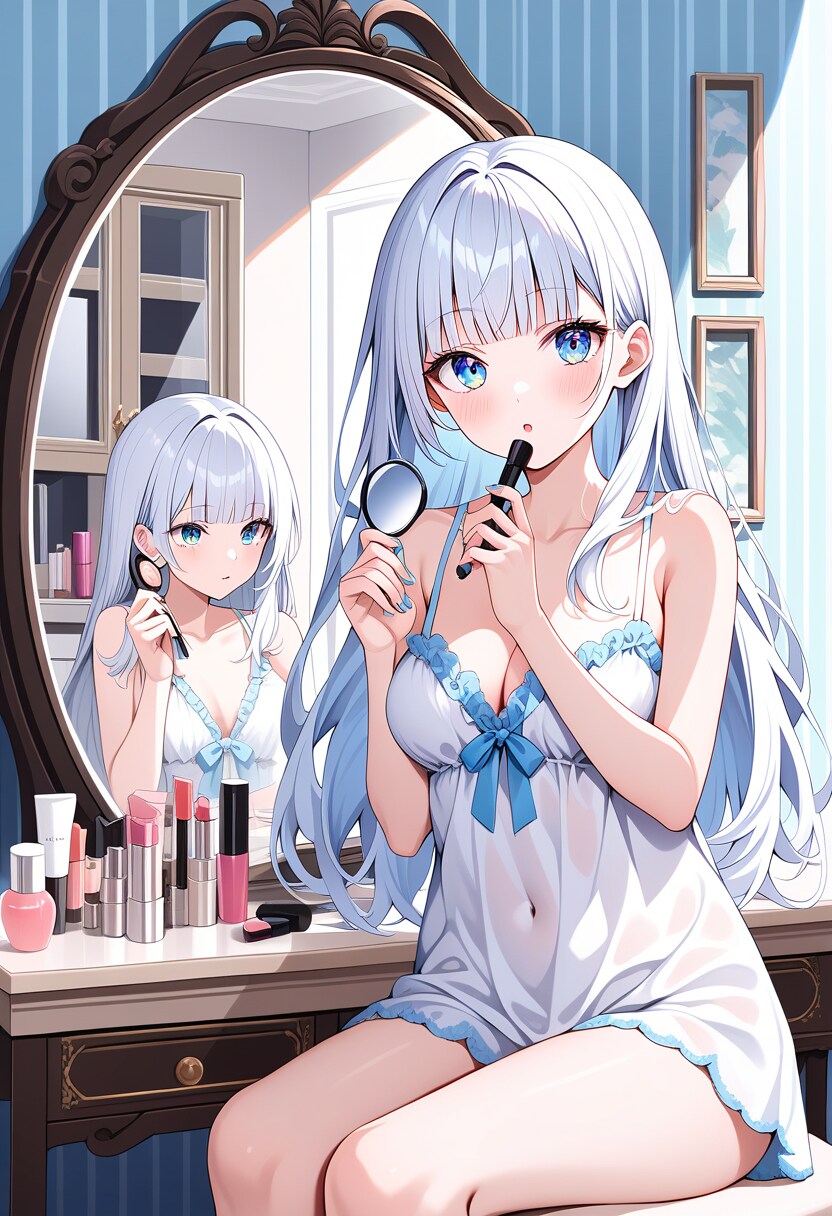 初メイク