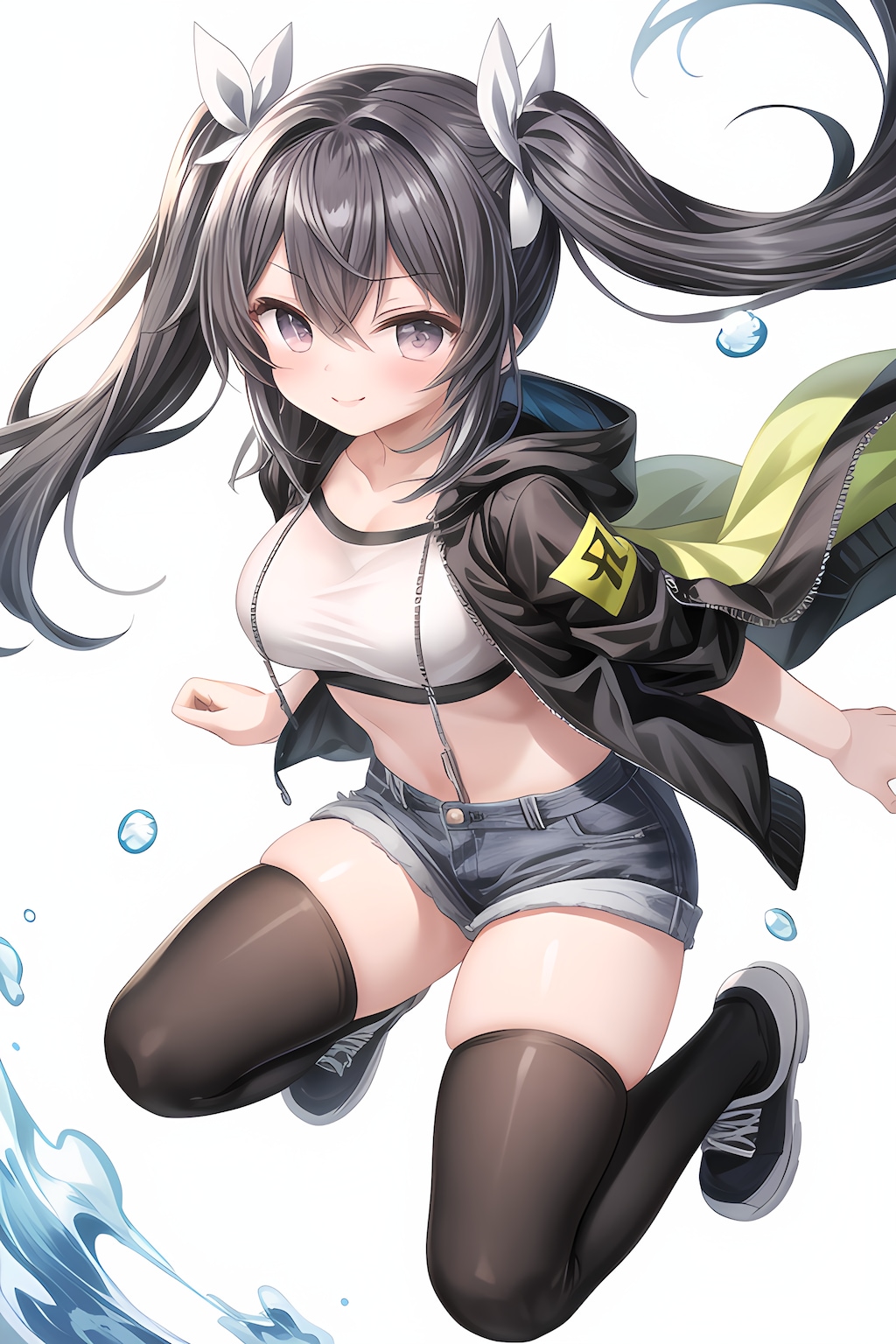 瑛子ちゃん水上を走る