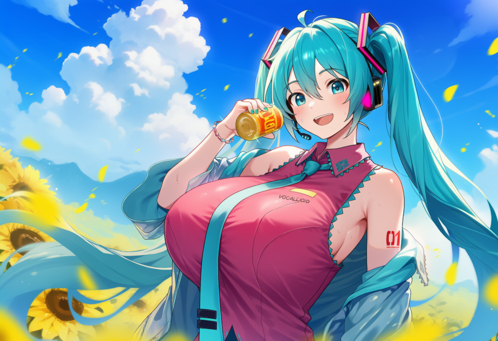 ボカロ　ハロープラネット　初音ミク（爆乳版）