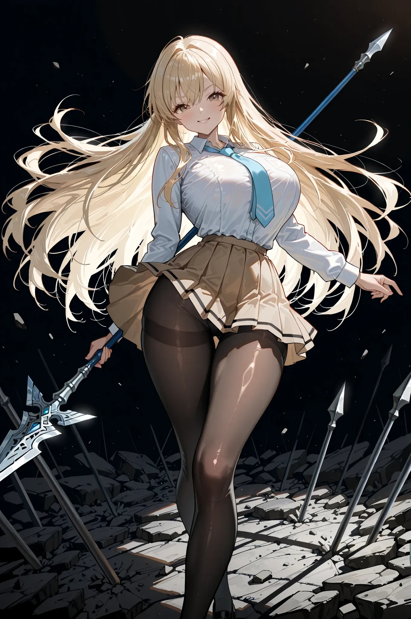 JK+武器　2 | の人気AIイラスト・グラビア