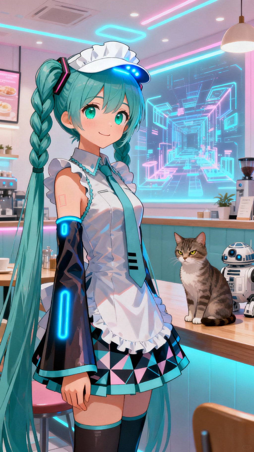 萌え袖未来メイド