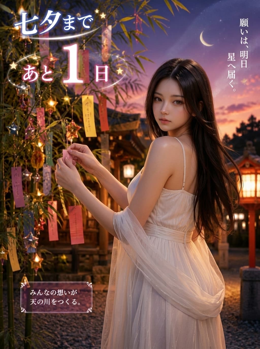 七夕は明日