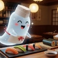 摩訶不思議食堂のお化け大将の寿司 3枚目