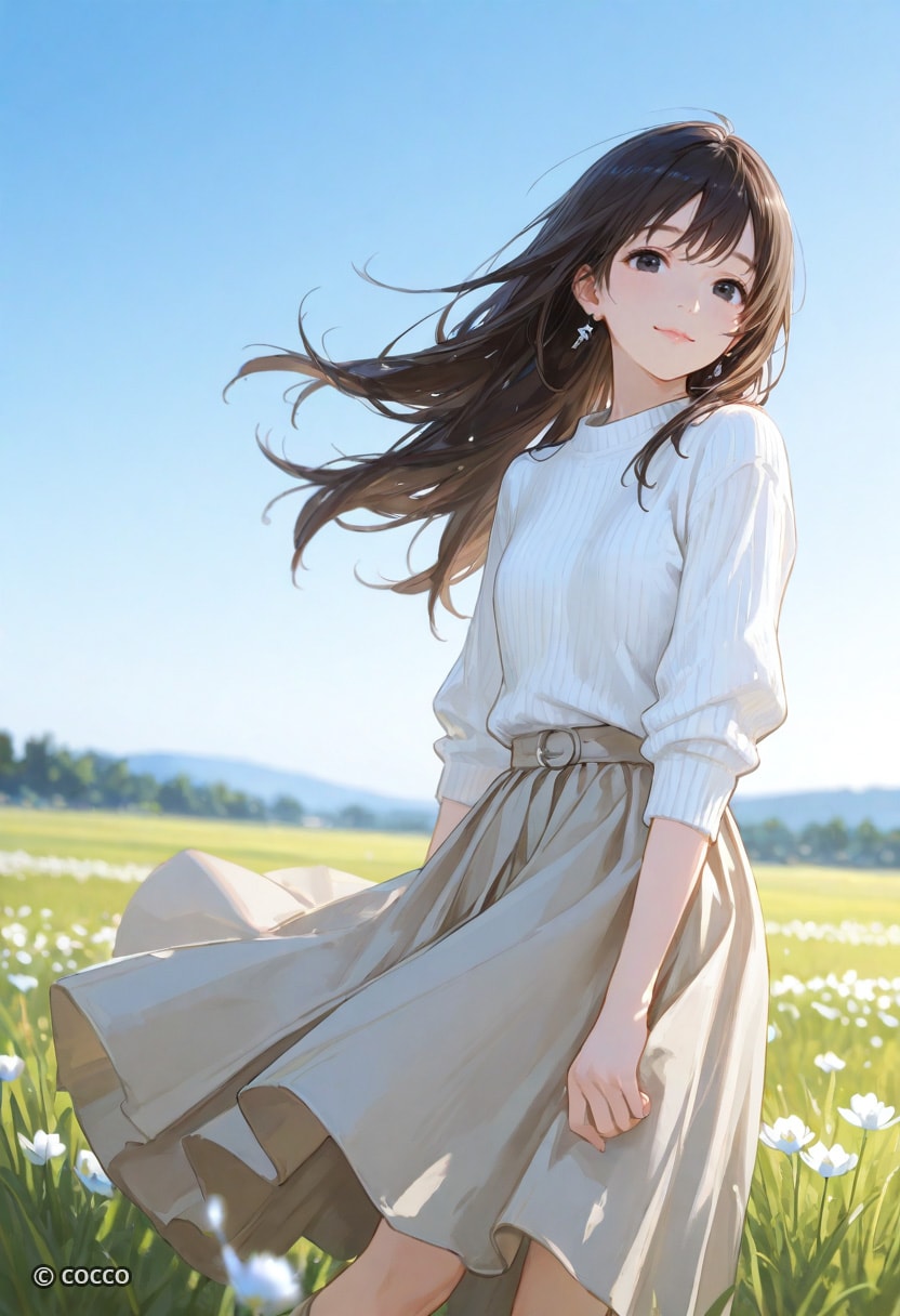 優しき風に花香り舞う