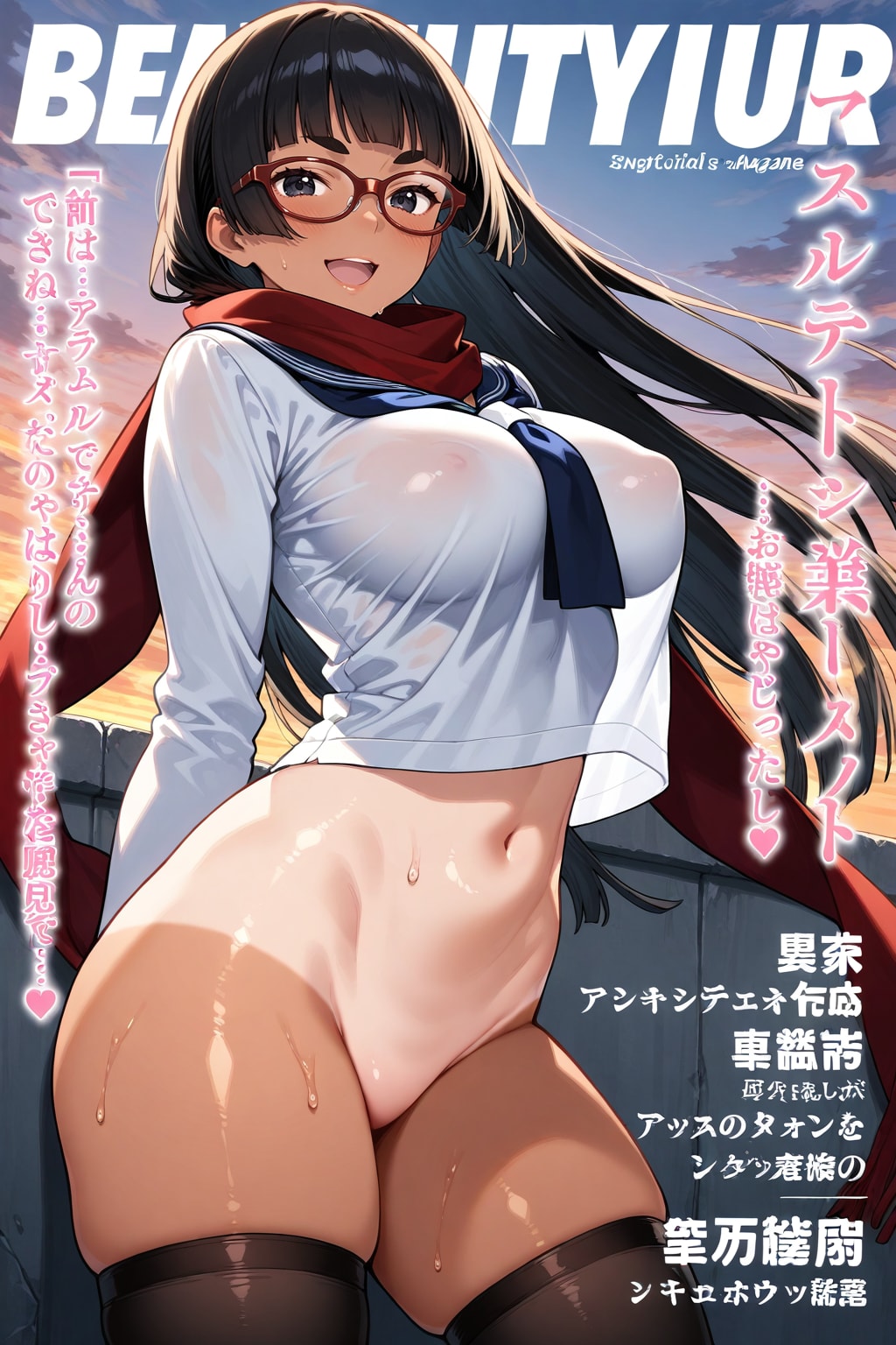 えっち雑誌表紙_セーラーマガジン（姉・種田 香織）