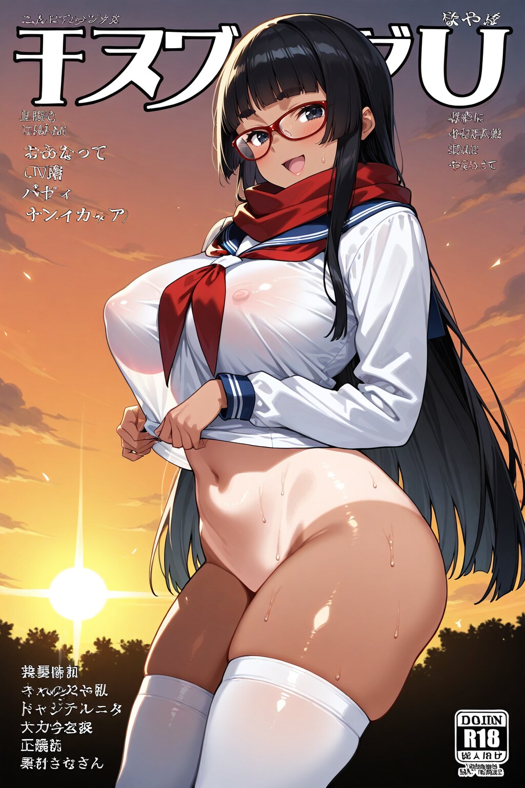 えっち雑誌表紙_セーラーマガジン（姉・種田 香織）