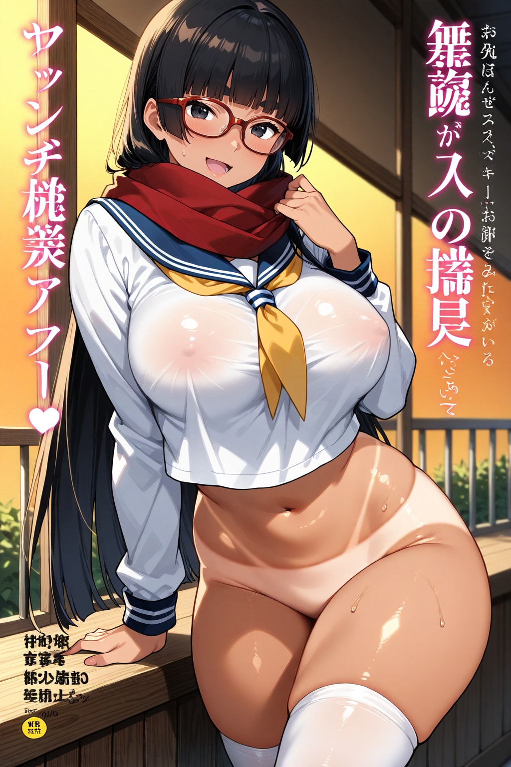 えっち雑誌表紙_セーラーマガジン（姉・種田 香織）