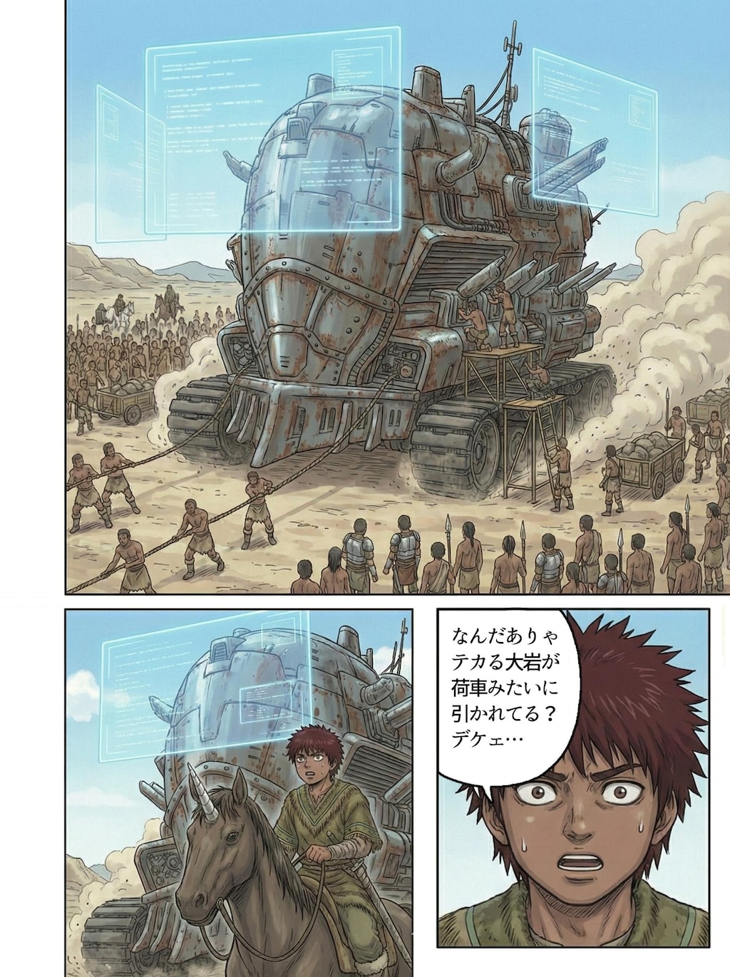 【AI漫画】ARUKU(中)【Nanobanana pro】