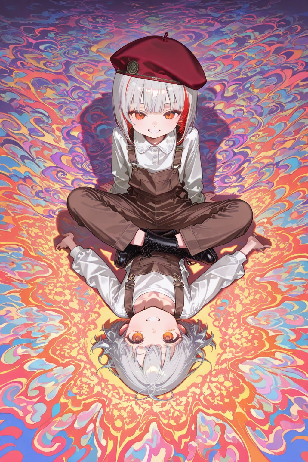 陰と陽の白遊ちむちゃん | の人気AIイラスト・グラビア