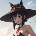 めぐみんのホースガールのすがた 3枚目