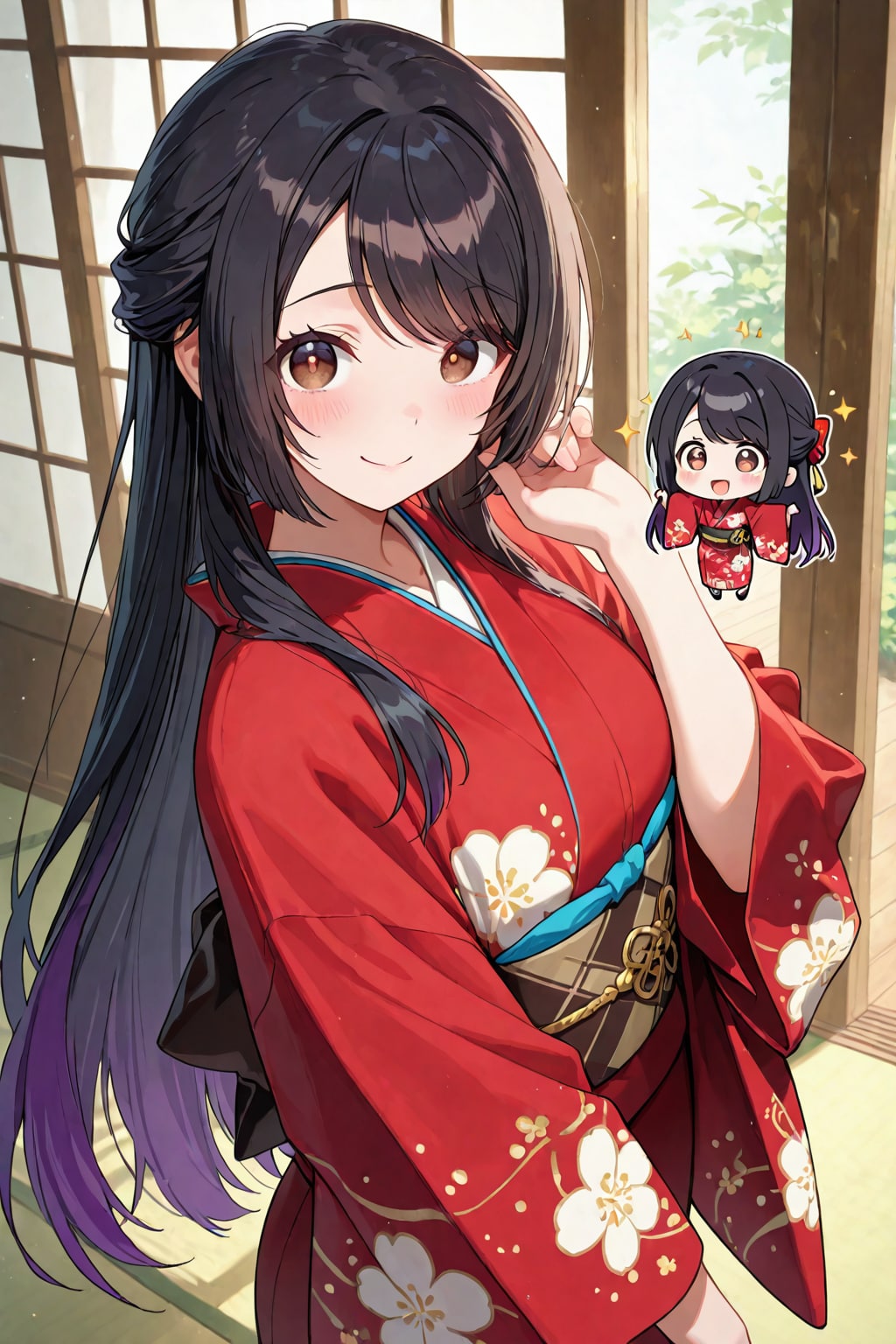 若女将と座敷童子？ | の人気AIイラスト・グラビア