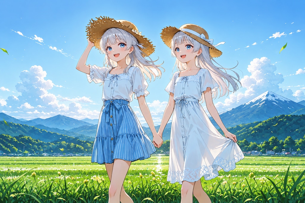 自然を歩く