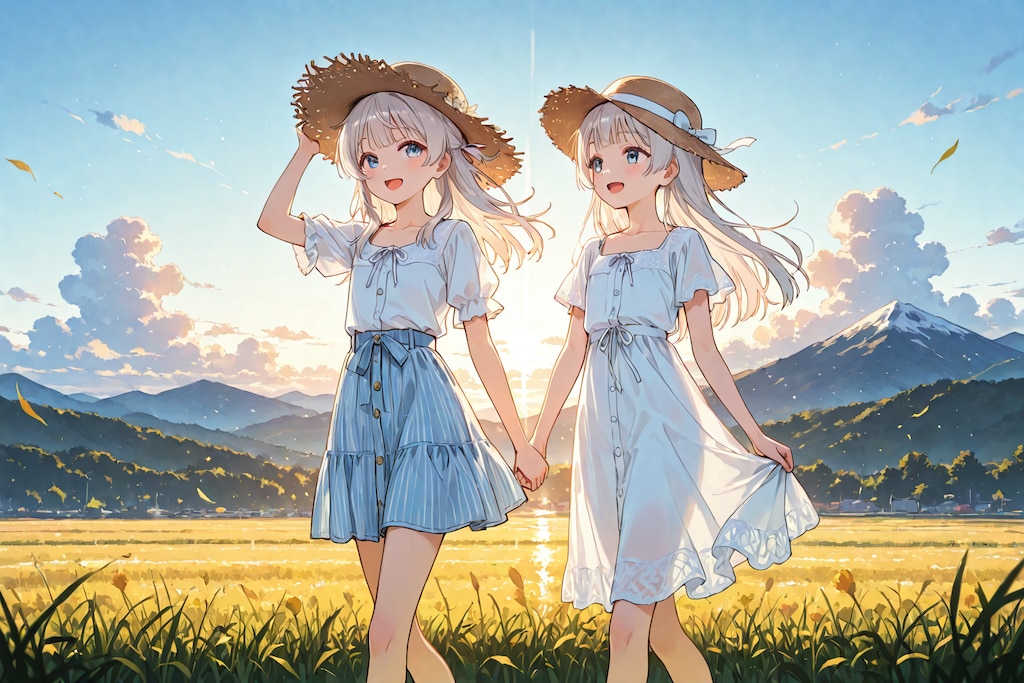 自然を歩く