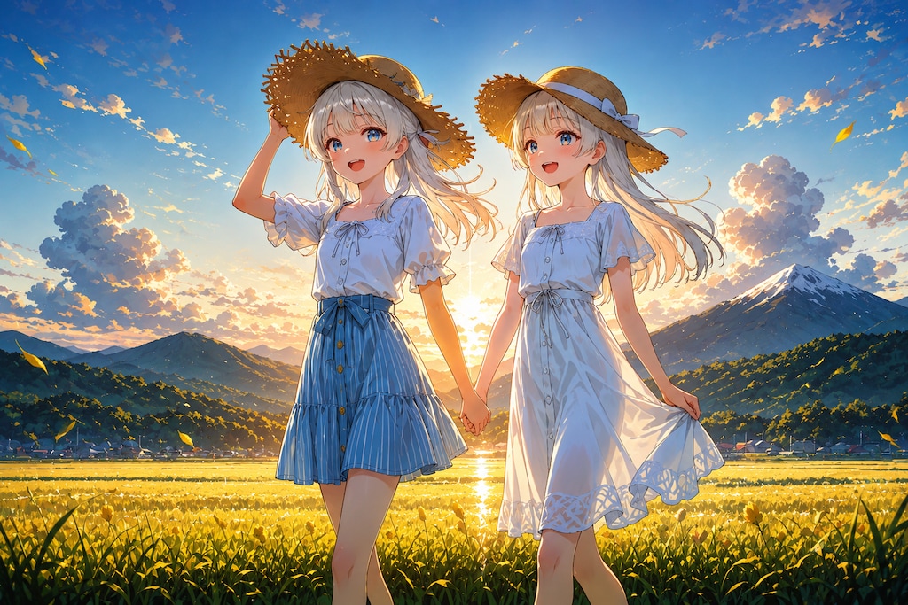 自然を歩く