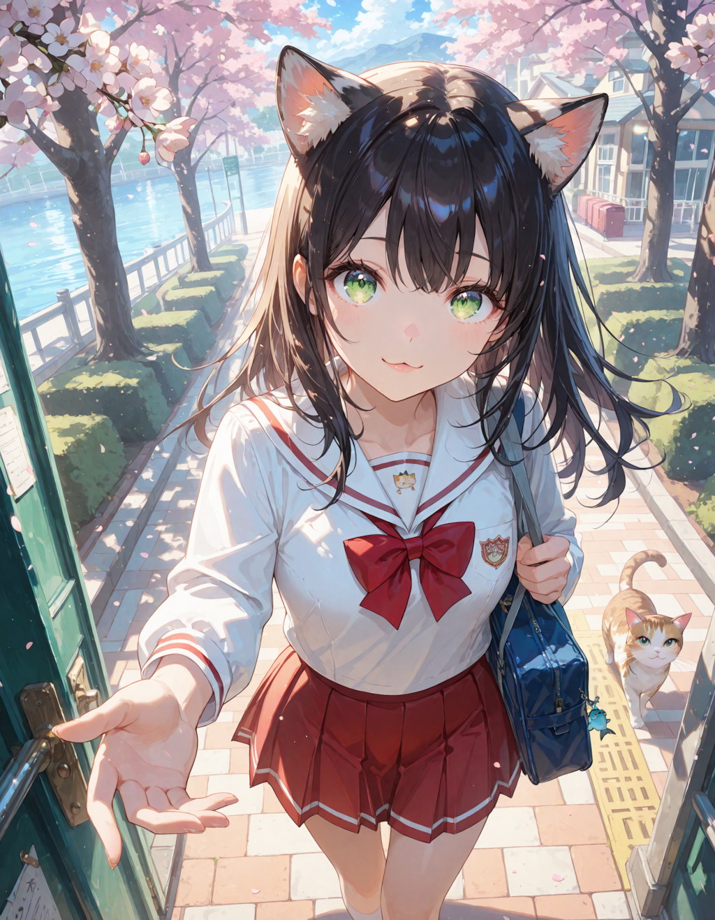 一緒に行くニャ😸🎵