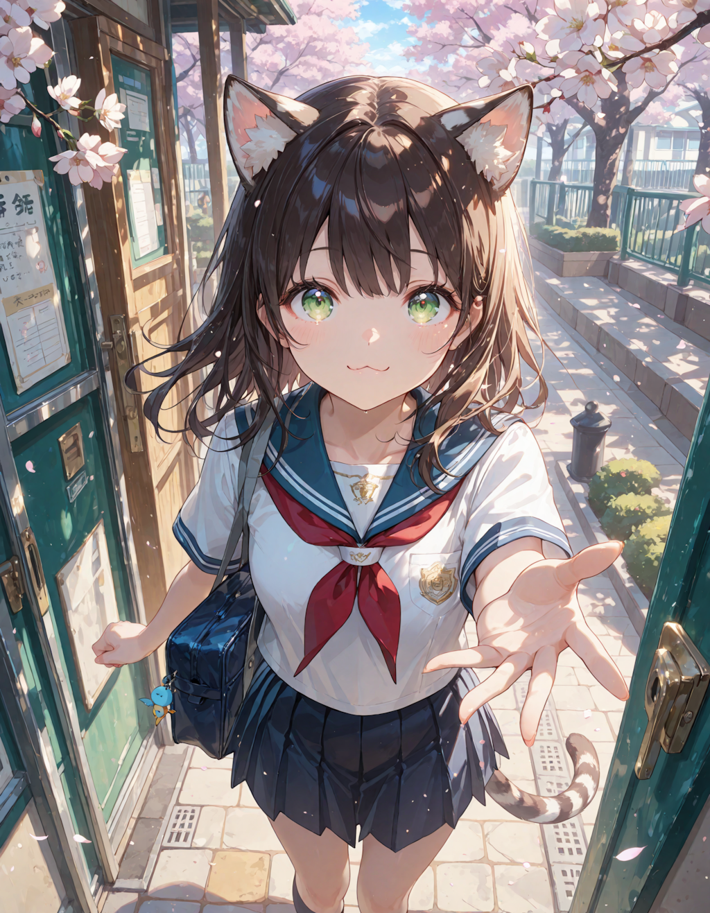 一緒に行くニャ😸🎵