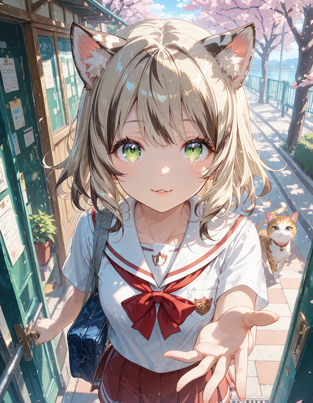 一緒に行くニャ😸🎵