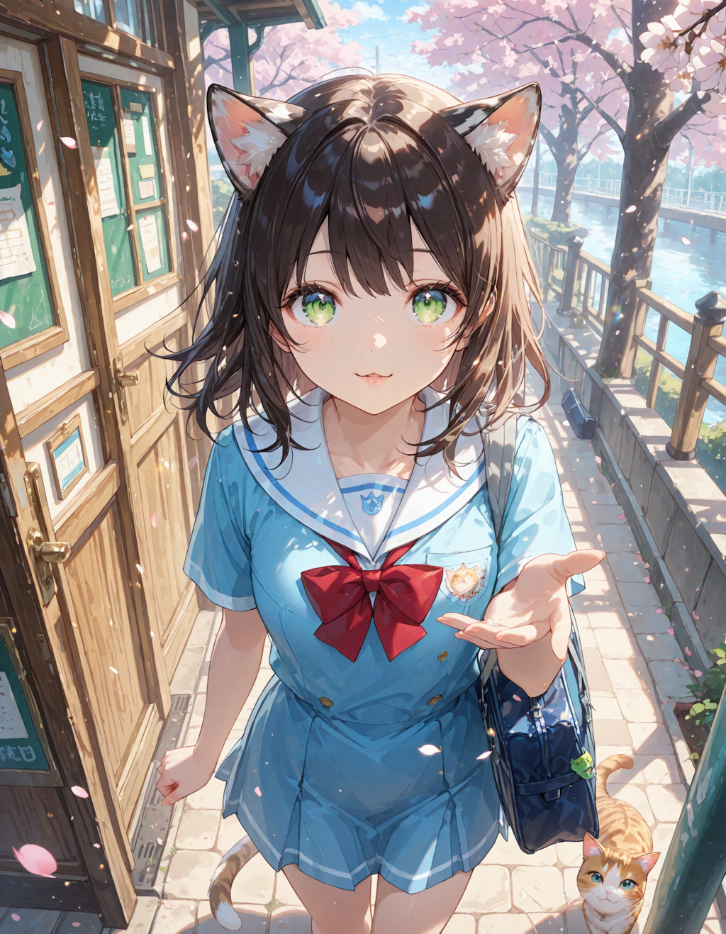 一緒に行くニャ😸🎵