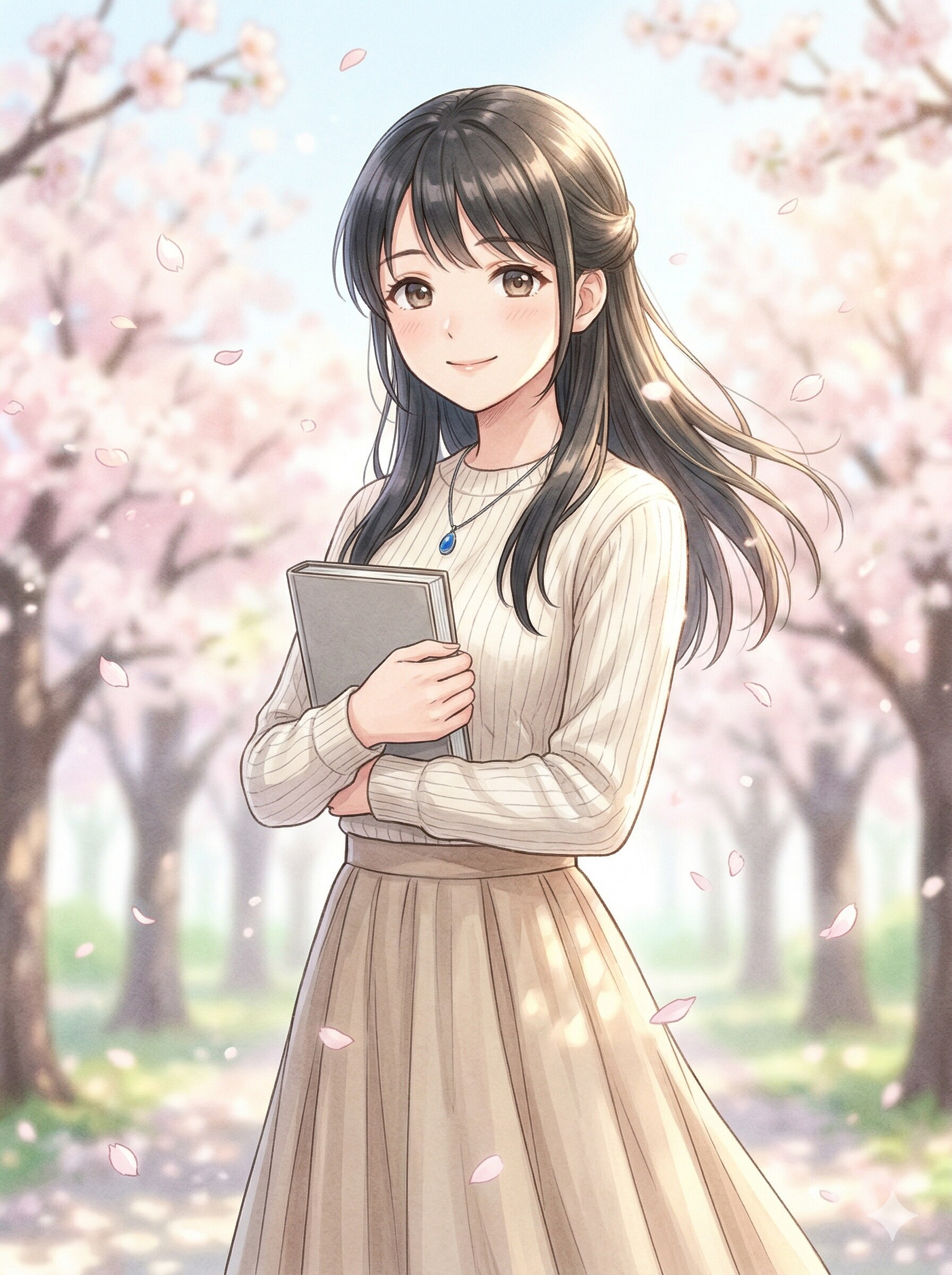 本屋の女性