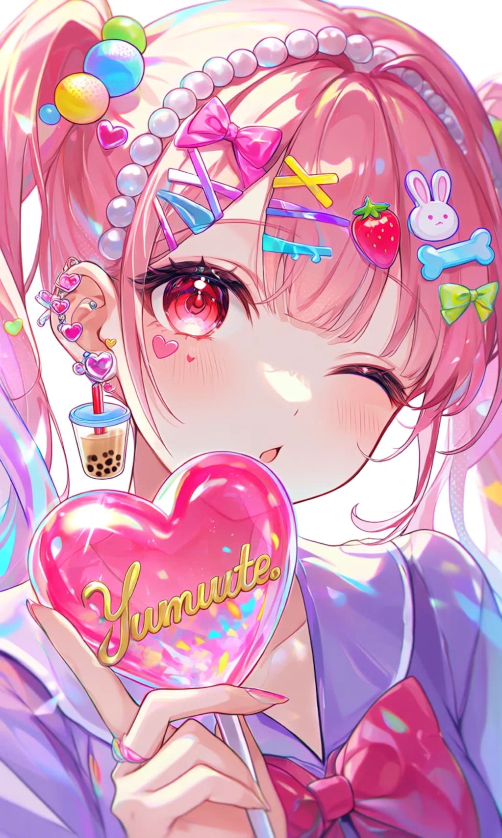 カラフルポップの女の子