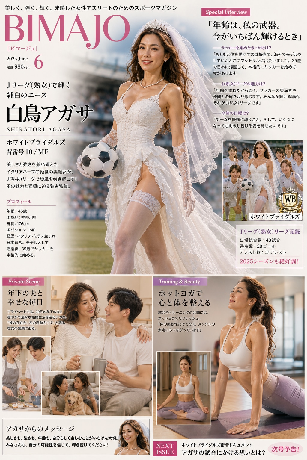 美魔女雑誌、特集記事