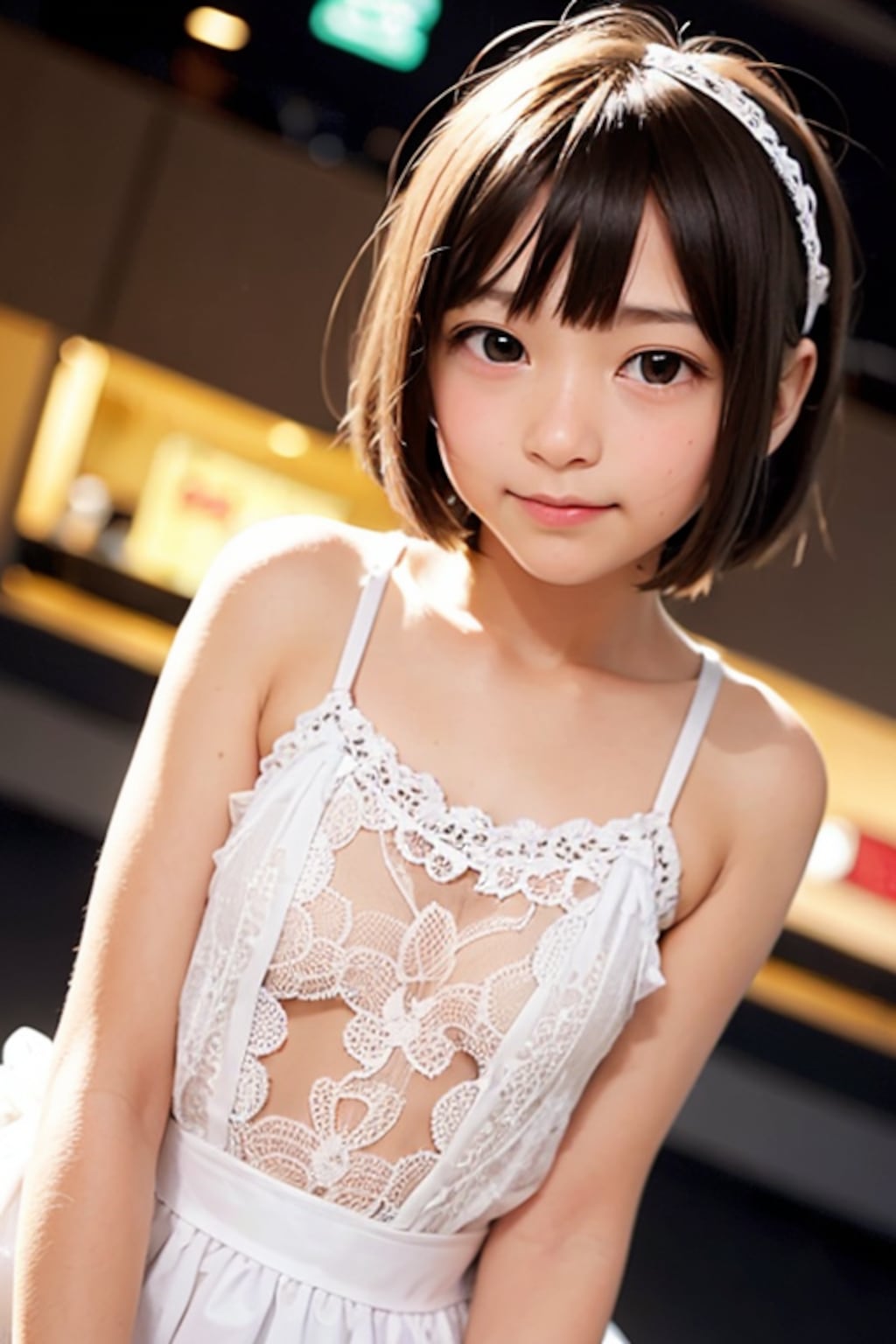 ショッピング中の美少女達