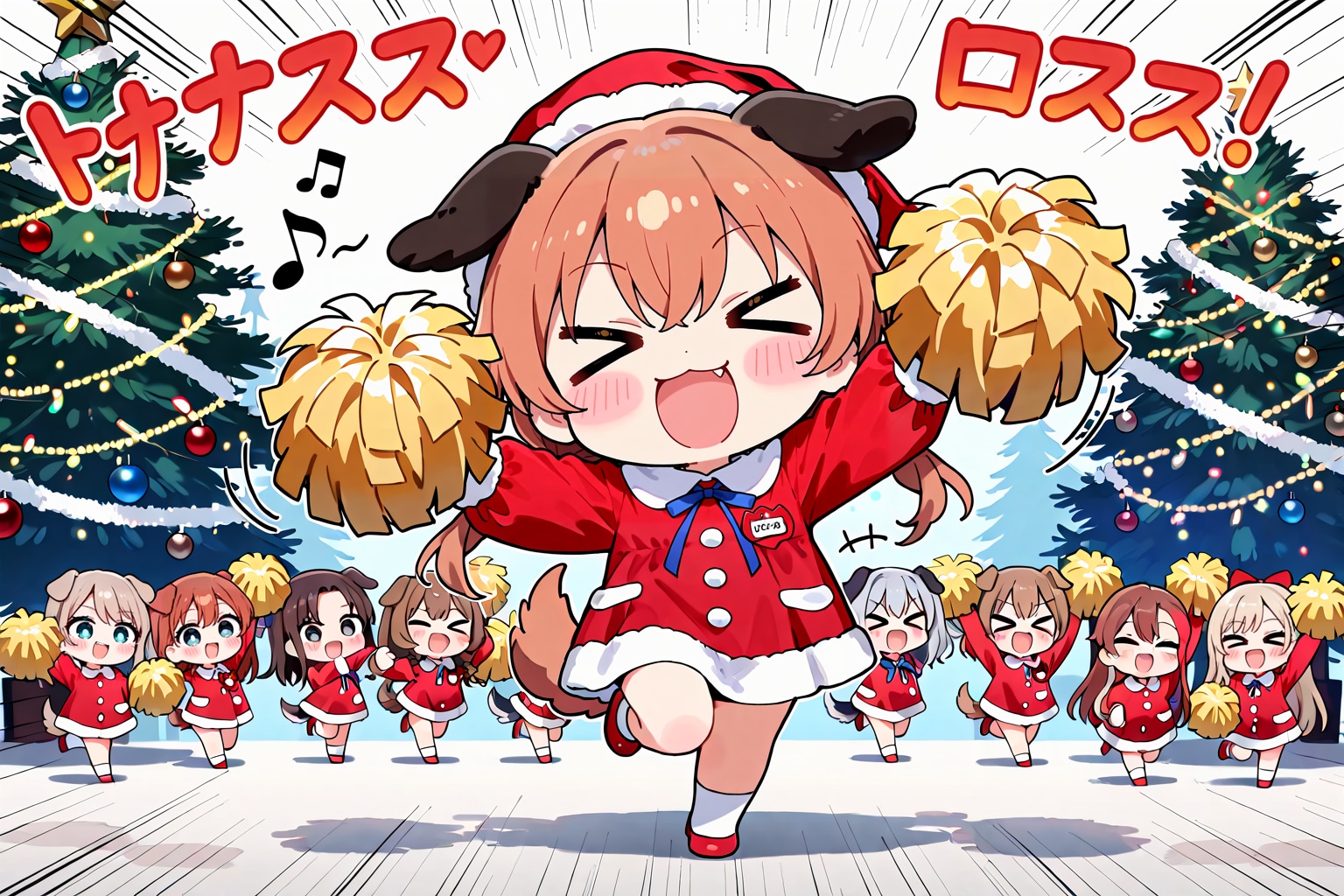 メリークリ…ちちぷいルーキーズ４応援！ | の人気AIイラスト・グラビア