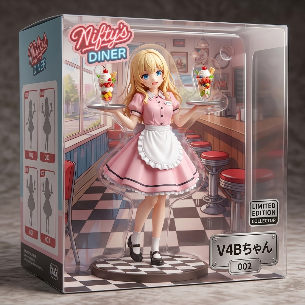 V4Bちゃん　ウェイトレスVer.