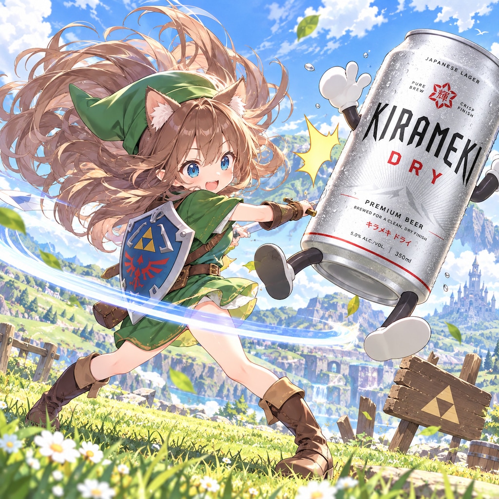 ゼルダの伝説な小さな女の子