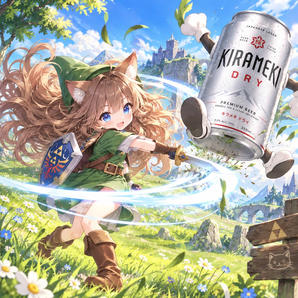ゼルダの伝説な小さな女の子