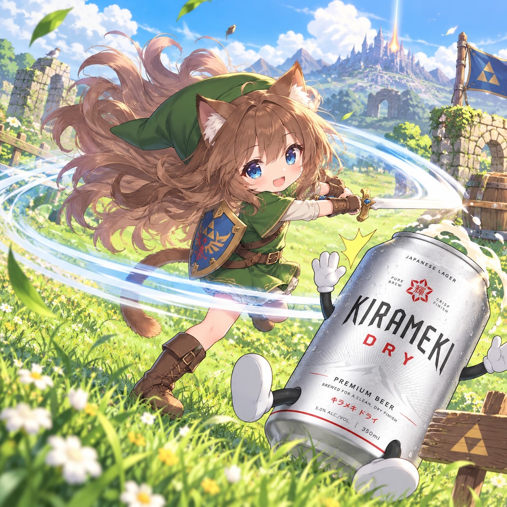ゼルダの伝説な小さな女の子