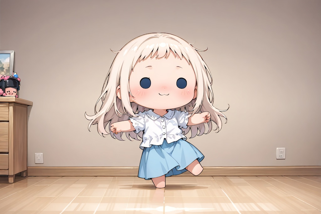 ダンシング白ちゃんぐるみ