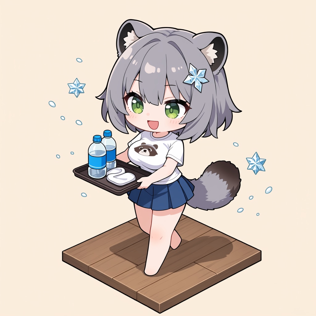 ユキタヌキちゃん【半袖】