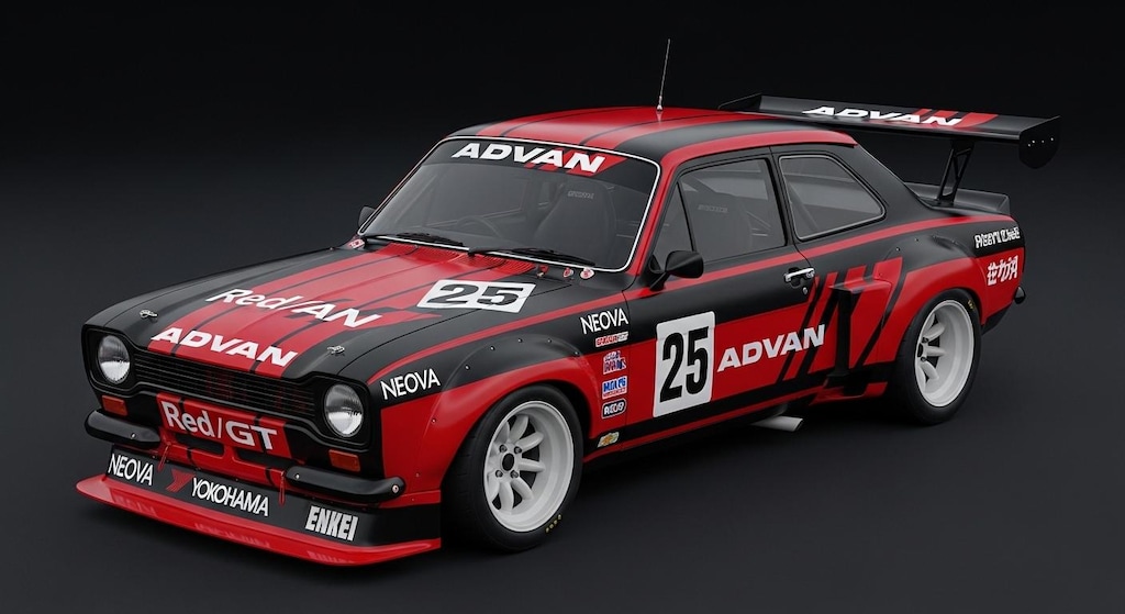 アドバンフォードエスコートレーシングカー