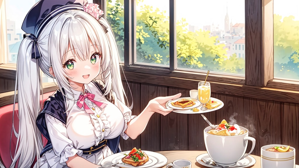 お食事へ
