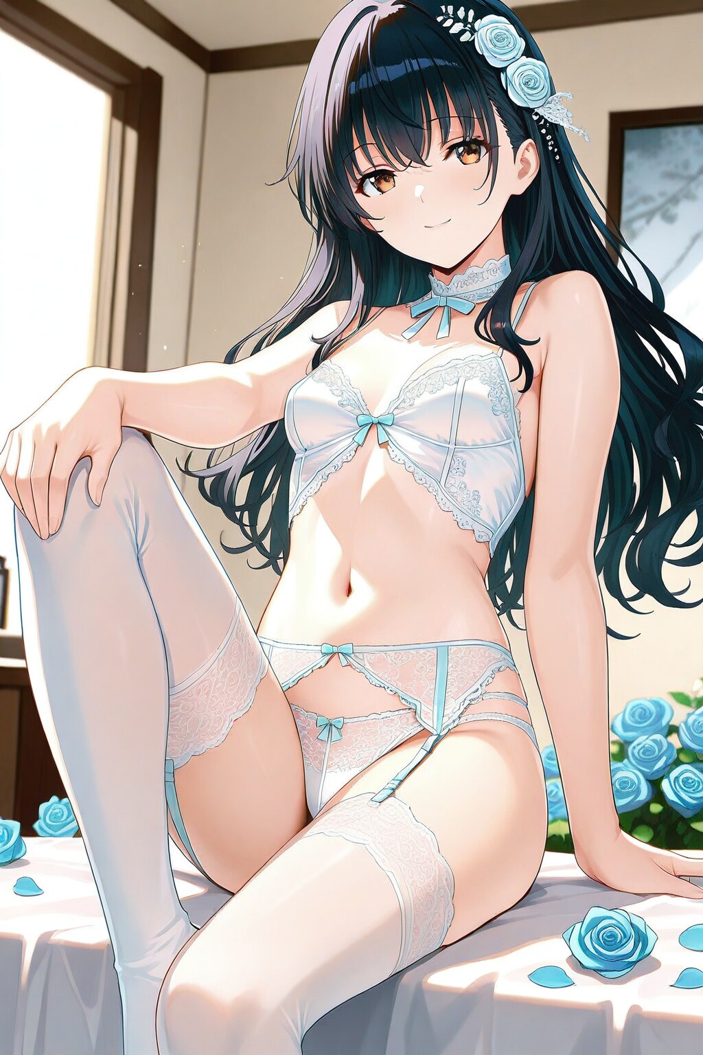 「シンデレラバスト」の美少女　ー ランジェリー姿 その３ ー